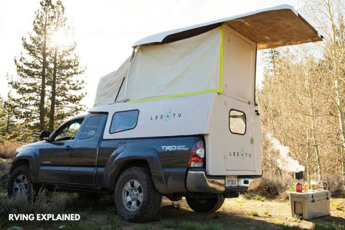 toyota tacoma truck camper